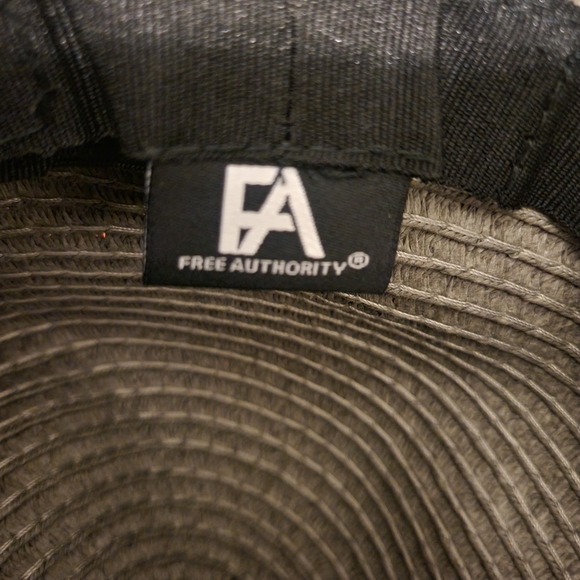 Tan Wide-Brimmed Sun Hat with Chin Strap - Picture 2 of 4